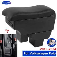 Reposabrazos, Volkswagen Polo reposabrazos 2019-2024 actualización exclusiva, iluminación CA, piezas modificadas, accesorios para coche - details 0