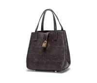 Bolso Bandolera Para Mujer CH Embossed Con Diseño De Impresión De Letras Gran Capacidad Elegante Temperamento Bolso De Mano Casual - details 11