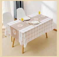 Mantel de mesa PEVA impermeable, Mantel Rectangular, paño de aceite para cena, Mantel con patrón Floral, tapete para mesa de centro - details 14