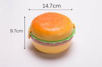 Fiambrera hamburgas, Tupper para niños, colegio, con 3 Compartimentos y Cubiertos,Apta para Microondas - details 3