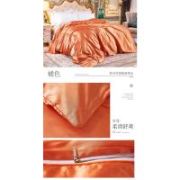Juego de cama de seda morera, funda nórdica, funda de almohada, sábanas de satén de lujo - details 9