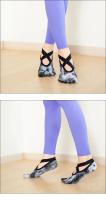 Calcetines cortos de camuflaje para mujer, medias deportivas antideslizantes para Yoga, Pilates, danza, Ballet, gimnasia, interiores - details 1