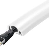 Cubiertas eléctricas para conducto de alambre Flexible de PVC, Protector de Cable ignífugo o ocultador de Cable autoadhesivo aislado - details 9