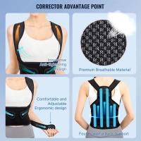 Corrector De Postura De Espalda Ajustable Para Hombres Y Mujeres, Soporte Lumbar Para Mejorar La Joroba, Alivio Del Dolor - details 14