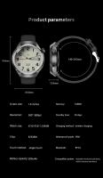 Nuevo reloj inteligente masculino de 1,53 pulgadas en 2025, llamada bluetooth, ip68, seguimiento de movimiento gps, asistente de voz, nfc, pulsera de monitoreo de salud femenina, Para iOS y Android, regalos de Navidad - details 20