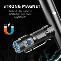 Linterna LED P50 de Alto Brillo Portátil, Impermeable, Carga Recargable por USB, Luz Blanca de 1410lm para el Hogar y al Aire Libre - details 10
