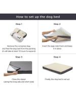 Cama de Memoria de Espuma para Mascotas Grande Almohada de Perro Desmontable y Lavable - details 4