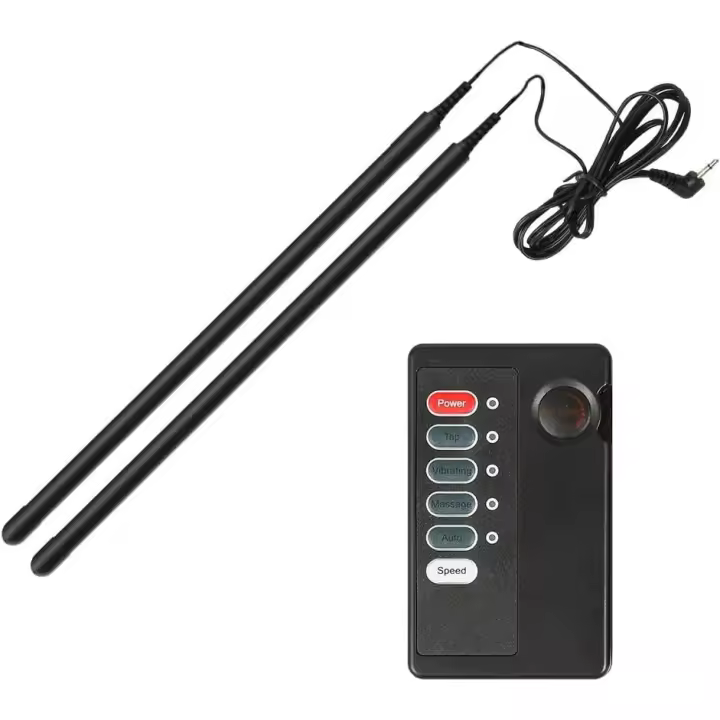 Anillo para pene de descarga eléctrica, extensor, potenciador, anillos para pene con vibración, 2 uds., anillos para pene para hombres adultos, Juguetes sexuales - 1