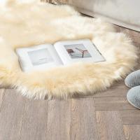 Alfombra de Lana Suave para Dormitorio Sala de Estar Alfombra para Coche Sofá Silla Cojín Lavable Alfombra de Piso para Dormitorio - details 35