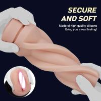 Masajeador estimulante suave masculino, masturbador estirable de silicona, taza de masturbación, Juguetes sexuales para hombres al por mayor - details 5