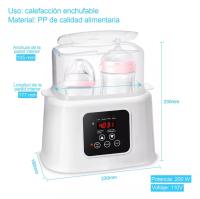 Calentador de Leche 2 en 1 Esterilización Calentador de Leche Inteligente Descongelador de Leche Caliente Temperatura Constante Biberón - details 7