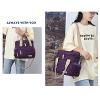 Bolsa de almuerzo de doble capa Bolsa de hielo portátil de gran capacidad Bolsa de almuerzo expandible portátil a prueba de fugas Bolsa de picnic - details 19