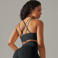 -Mujeres deportivas sexys, sujetador de belleza para gimnasio, entrenamiento, correr, yoga - details 3