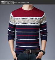 Jersey de manga larga para hombre, camisa de punto de manga larga informal de otoño e invierno a la moda - details 10
