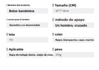 Nuevo bolso de hombro versátil de cuero, bolso de mano tipo commuter de gran capacidad, bolso bandolera. - details 6