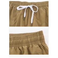 Pantalones Cortos Elásticos Sueltos de Verano 2024 para Hombres Moda Sólida Alta Calidad Transpirables para Correr Exterior Casuales - details 5