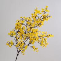 Rama de flor de melocotón Artificial de 97cm, flor de melocotón de seda elegante de plástico hecha a mano, flor falsa de tacto Real para sala de estar y escritorio - details 15