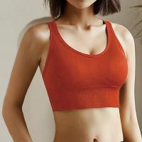 Camiseta sin mangas para mujer, corsé para gimnasio, sujetador deportivo, top corto de realce, sujetador de fitness, ropa deportiva atlética sexy transpirable hueca para correr - details 18