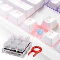 Probador de teclado acrílico, muestreador de tapa de tecla de plástico transparente 9 para interruptores Cherry MX - details 0