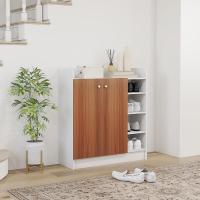 Mueble Zapatero de 2 Puertas Zapatero Estrecho con Estantes Ajustables para 12 Pares de Zapatos - details 20
