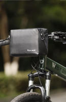 WEST BIKING-bolsa multifuncional para manillar de bicicleta, bolso de hombro y pecho con bolsillo frontal para patinete eléctrico, accesorios para ciclismo de carretera y montaña - details 3