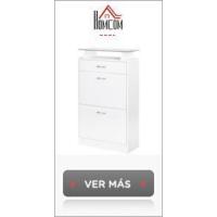 Zapatero Mueble Armario 83x30x90cm 2 Puerta Estanteria Zapatos 4 Baldas Interior y 4 Baldas Exterior - details 5