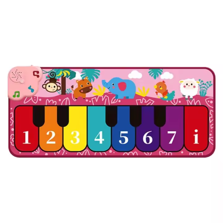 Alfombra Piano para infantil, juguete educativo, Alfombra Musical, juguetes para bebé, Alfombra para gatear para niño pequeño, instrumento musical, juguete para recién nacido, Regalo para regalar Cumpleaño Navidad - 1