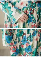 Vestido Vintage de Algodón de Manga Larga Talla Grande, Elegante y Suelto para Mujeres - details 72