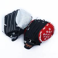 Guantes de béisbol gruesos para adultos, guantes protectores de Softbol de 12,5 pulgadas, equipo protector de manos deportivo resistente al desgaste de PVC - details 1