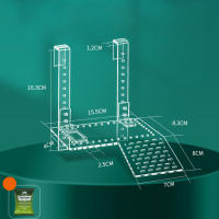 Plataforma de Baño de Tortuga Flotante rampo acuático de reptil con cierre telescópico ajustable - details 5