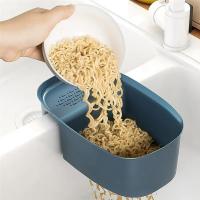 Colador de fregadero de cocina, filtro de fregadero, tapón de fregadero para alimentos y verduras, filtro de drenaje, colador, cesta antibloqueo, utensilios para el hogar - details 0