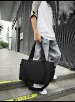 Combi-Bolsa para raqueta de Tenis, raqueta padel, bádminton aqueta, Unisex Adulto, Negro/Blanco - details 15