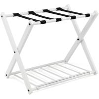 Portaequipajes Plegable Soporte de Metal para Maleta Ahorro de Espacio - details 6
