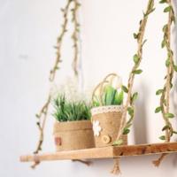hojas decorativas artificiales
