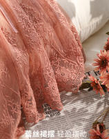 Camisón con tirantes sexy, lencería de encaje, conjunto de falda de coqueteo de seducción - details 13