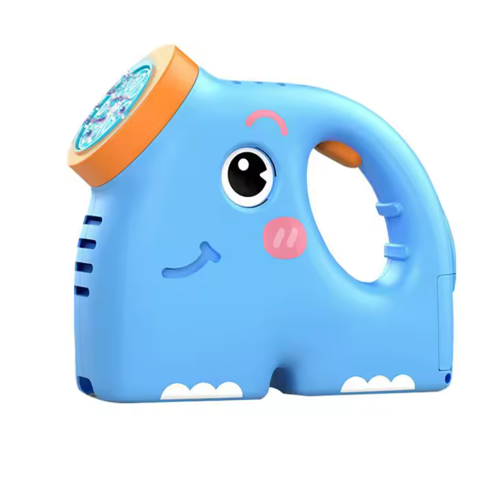 Bubble Blower Machine Cute Elephant Bubble Blower Machine Bubble Blowing Toys Portable Fun Outdoor Toys Battery Powered For Boys - 1
