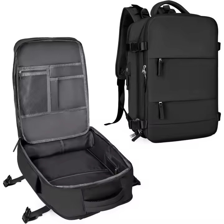 Mochipa Viaje Cabin 40x20x25 para Ryanair, Maletas de viaje avion cabin Bolsa de Cabina para EasyJet Equipo de Mano Cabina Avion Mochila de Senderismo - 1