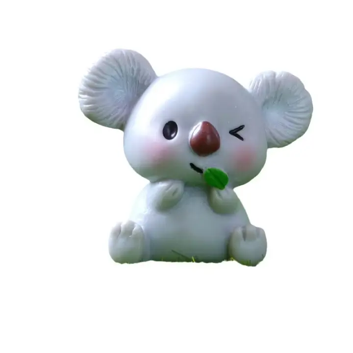 Set de Miniaturas de Koala Juego de Figuras de Resina para Decoración de Hogar DIY - 1