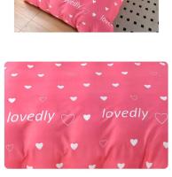 Cubierta de Edredón Floral Engrosada Tamaño Completo Queen Doble Individual con Borlas Rosa Flores Tapado para Cama Doble Sin Funda de Almohada y Sábana - details 13