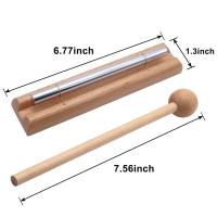 Campanas 1Phoneme El timbre de mano Zenergy de viento afinado musicalmente original garantizado para aulas Meditación Mindfulness - details 2