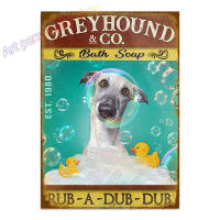 Cartel de placa Vintage de Galgo Italiano para decoración de pared, cartel de hojalata colgante de Metal de 8x12 pulgadas para Bar de mascotas, casa de café y perro - details 3