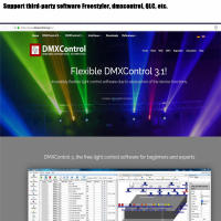 Adaptador de Interfaz USB a DMX Convertidor RS485 FTDI Cable de Escenario para Luces de Escenario - details 9