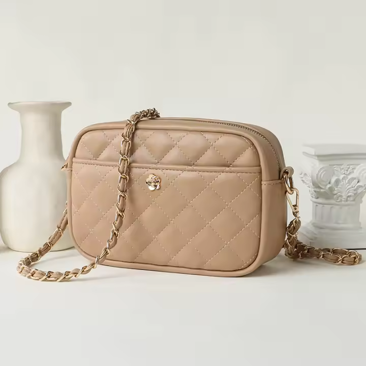 Bolsos de Mujer Tendencia 2025 Nuevos Bolsos Rombo con Cadena Bolsos de Hombro y Crucero para Viajes - 1