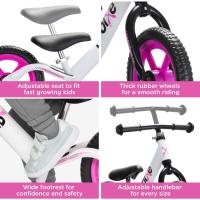 Bicicleta niño 2 años a 5 años sin Pedales - Bicicleta sin Pedales Extra Ligera 1,8 kg - Sillín y Manillar Ajustables - Bicicleta Equilibrio y Aprendizaje - details 2
