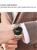 Reloj Deportivo de Acero Inoxidable POEDAGAR Resistente al Agua, Luminoso, Fecha y Semana en Su Buzón, Regalo Perfecto para Hombres, Papá, Amor - details 4