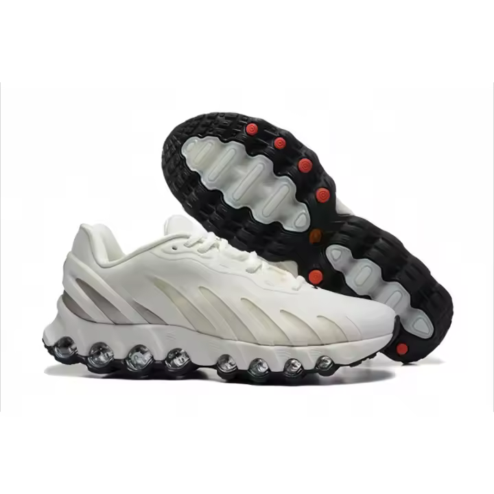 Cojín de aire zapatos para correr retro amortiguación de choque de los deportes de los hombres zapatos individuales Zapatos para correr los hombres y las mujeres zapatos deportivos - 1