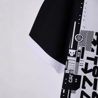 Camisa POLO con estampado geométrico de manga corta, tendencia informal, sencilla, con personalidad, estampada para hombre - details 3