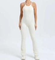 Mono deportivo de yoga sin costuras para mujer, color melocotón, glúteos ajustados, tirantes ajustables, belleza de espalda, gimnasio - details 2