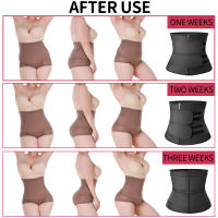 Waist Trainer Body Shaper Slimming Sweat Belt Waist Trimmer for Women Belly Weight Loss Slimming Belt Tummy Trimmer with Adjusta - details 10