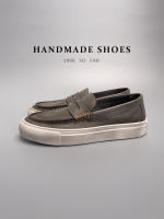 Cuero lavado al agua, primera capa de cuero de vaca, zapatos de hombre hechos a mano, estilo vintage. - details 0